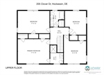 Upper Level Floor Plan