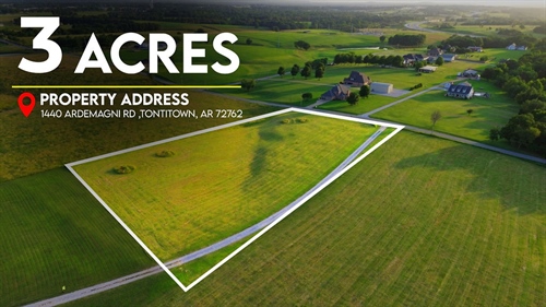1440 Ardemagni Rd.,  Tontitown, AR 72762