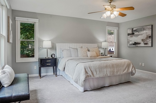 Primary suite on main floor