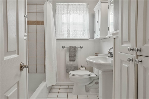 Hall bath