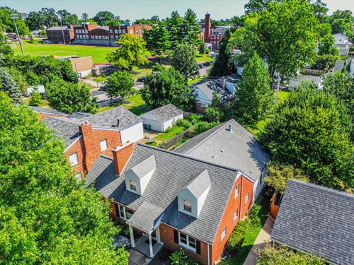Large addition on back of home