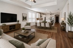 lving room and dining room 