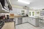 Stainless steel appliances.