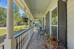 Expansive covered front porch.