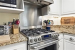Propane gas stove.