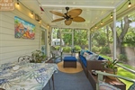 Enjoy the NEW screened porch with backyard views.