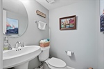 Half bath for the convenience of your guests.