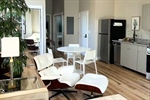 Loft style apartments with alarm system