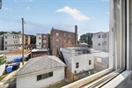 East facing view from rear sun room