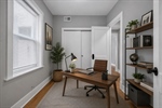 Unit 1 3rd bedroom virtually staged