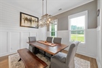 Light and bright with large windows.