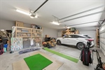 Side entry three car garage.