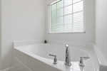 Relaxing soaking tub.