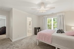 The third bedroom also has access to a full bath.