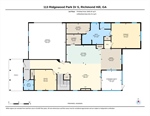 Main level floor plan.