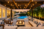 Beautiful outdoor living and pool