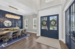 Formal dining also off foyer