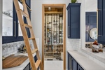Marble-look Trescott counters top storage