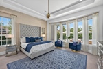 Primary bedroom is bright and spacious