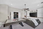 Room for game tables and play