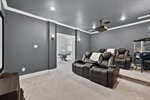 Bi-level seating with power recliners