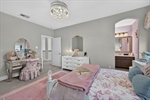Plush carpet and access to full bath