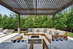 Mature landscaping adds to privacy