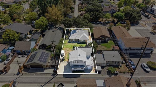 drone shot to the south