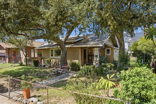 Front house side east view