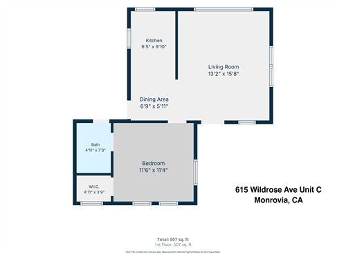 Upper Unit C floorplan