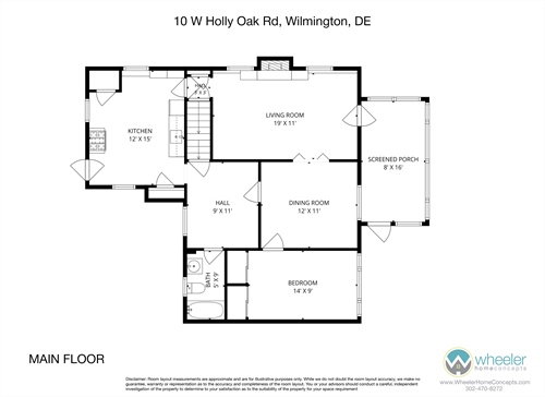 Floorplan Main Level