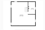 1431 Lawndale Basement Flr Plan