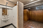 Basement Workout Room with Shower