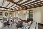 French Doors to Conservatory