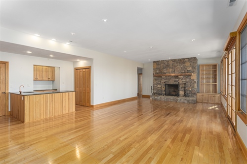 Lower level family room