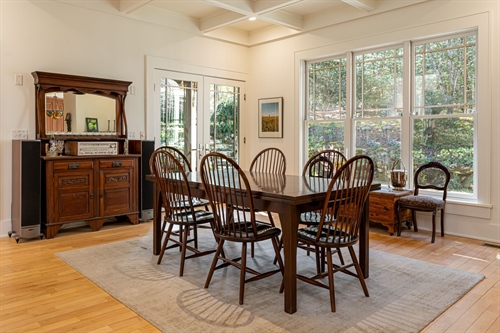 Light-filled Dining room