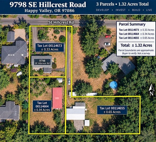 9798 SE Hillcrest Road,  Happy Valley, OR 97086-7839
