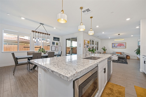 4121 Trinity Alps Way Roseville CA 95747 island looking at slider and gathering gr16