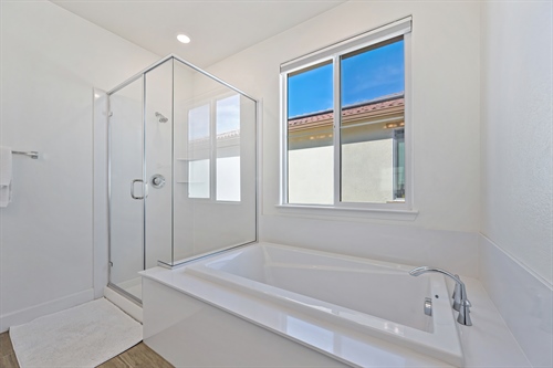 4121 Trinity Alps Way Roseville CA 95747 primary bath shower and tub gr33