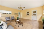 Large sunroom.