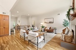 Lovely light and bright living spaces.