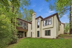 View of the back of the home.