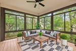Walls of windows provide amazing views!
