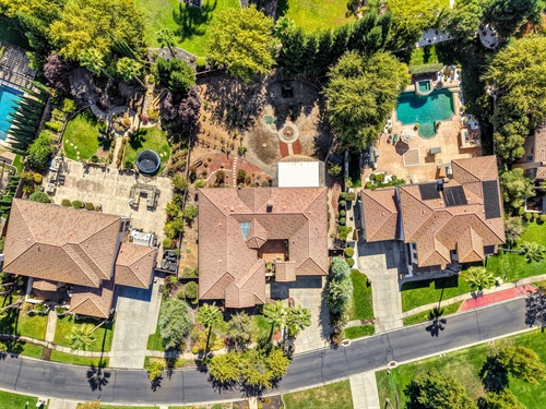 4095 Kingsbarns Drive Roseville CA 95747 drone overhead gr130