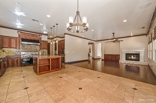 4095 Kingsbarns Drive Roseville CA 95747 great room from nook fire on gr46