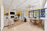 Family Room and Breakfast Nook Staged