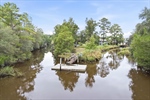 The second dock is on the point of the property.