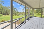 Beautiful porch views.