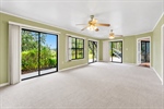 Office or bonus room with so many windows!
