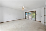 Spacious with refreshing lighted ceiling fan.